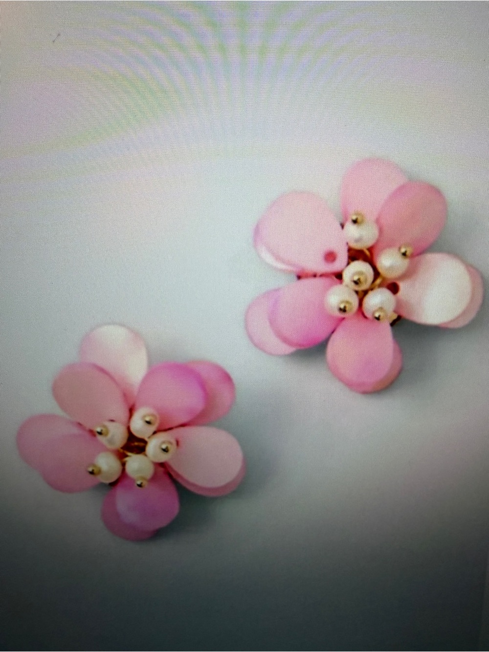 NWT Lilly Pulitzer Burst of Joy Earrings Pink Muse